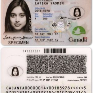 Canadian ID Cards online
